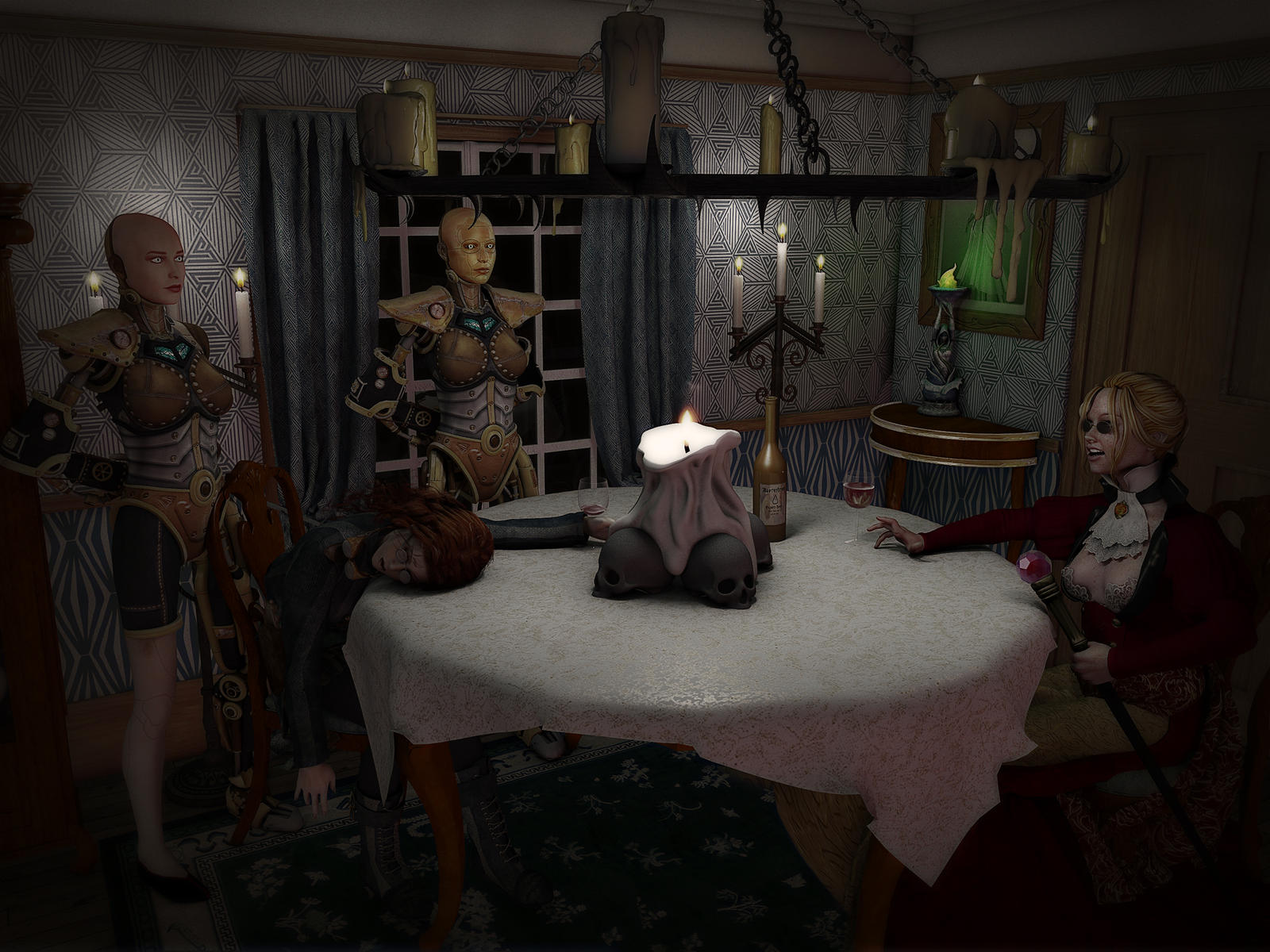 Miss Van Ritter meets Mr Finn by MollyFootman on DeviantArt