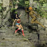 LaFemme Wonder Woman - Jungle Scene