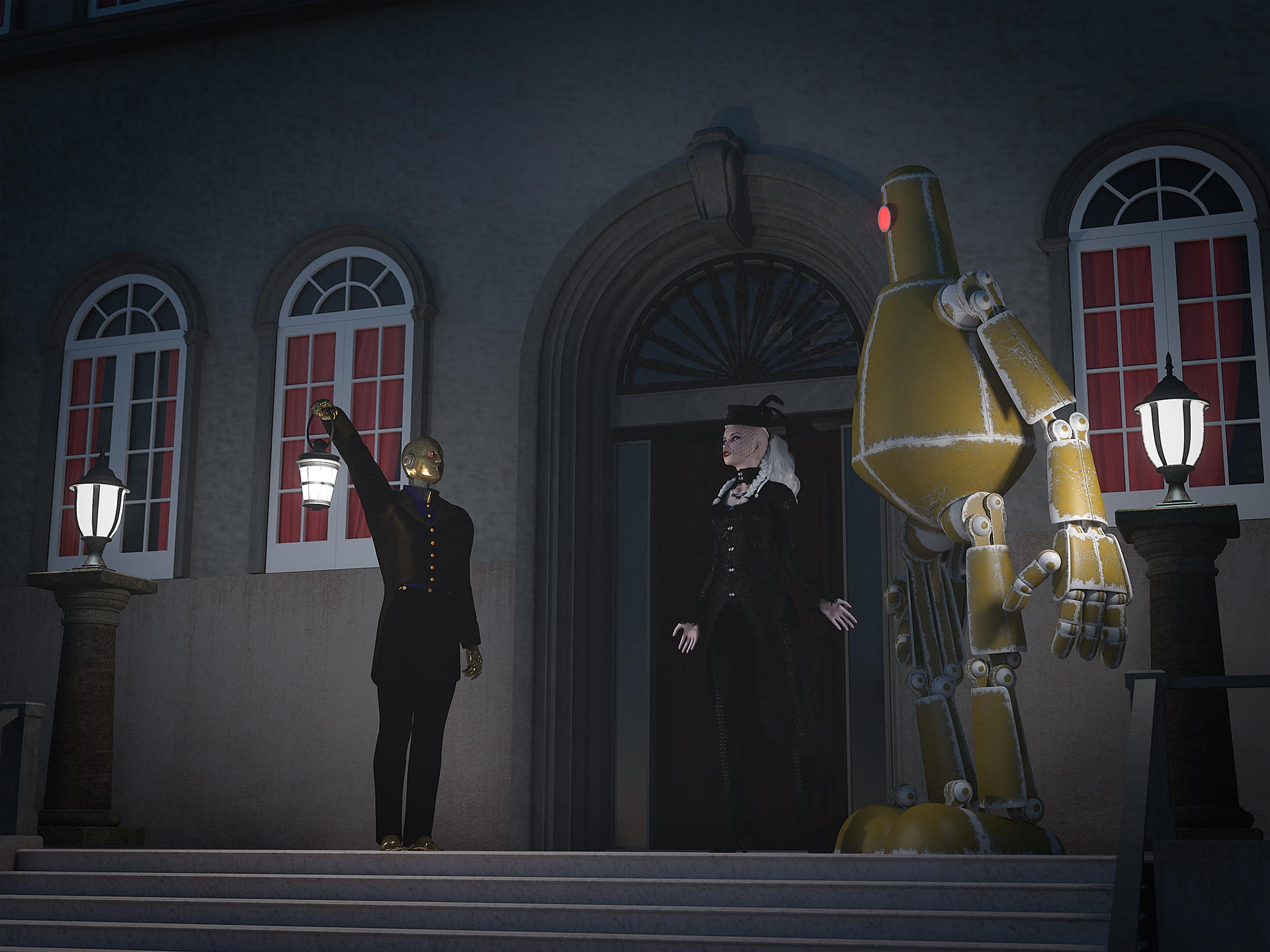 Mister Butler introduces himself by MollyFootman on DeviantArt