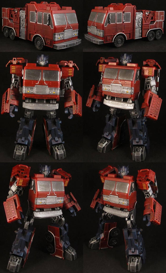 Custom Classics RID Optimus Prime by Solrac333 on DeviantArt