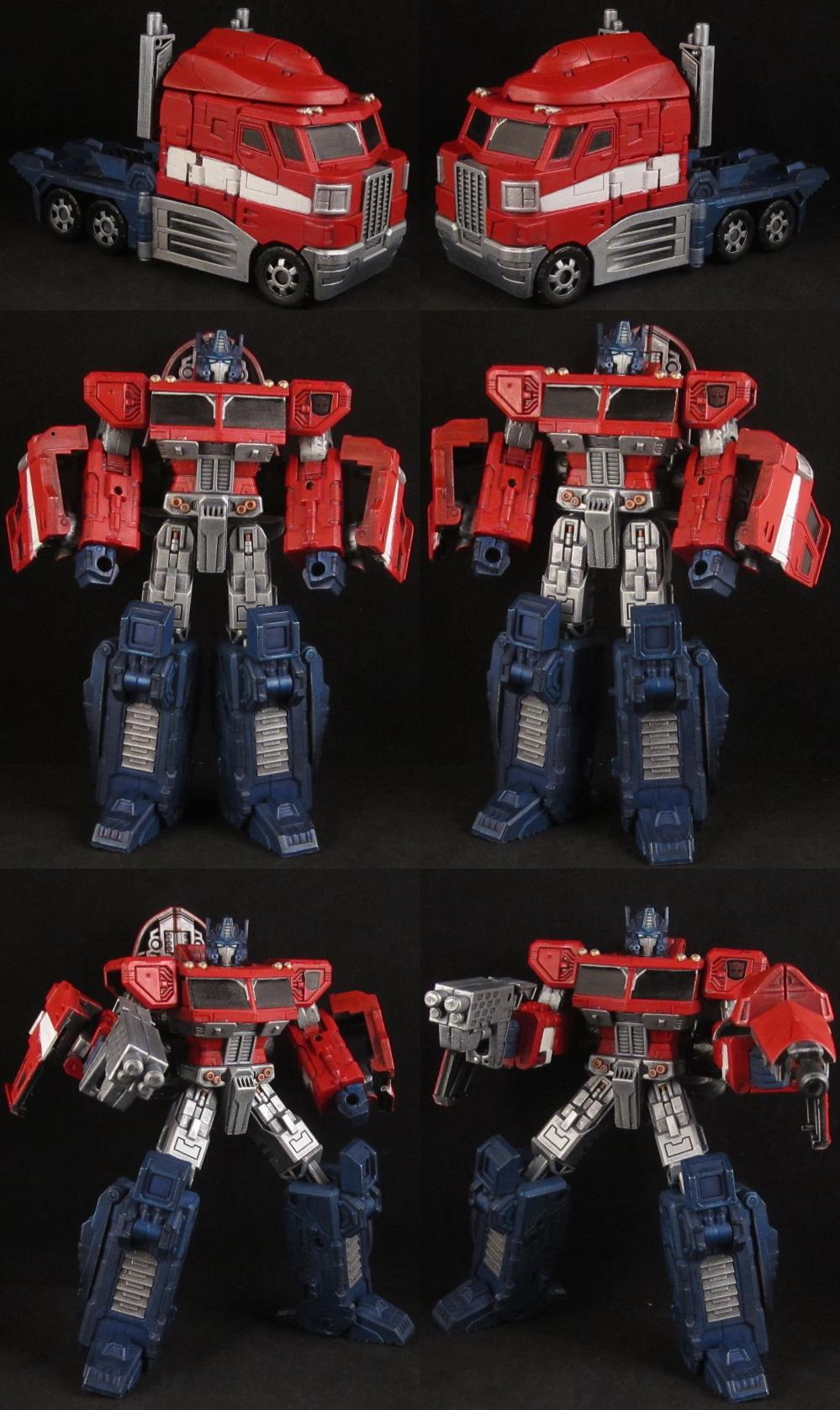 Custom Classics Optimus Prime by Solrac333 on DeviantArt