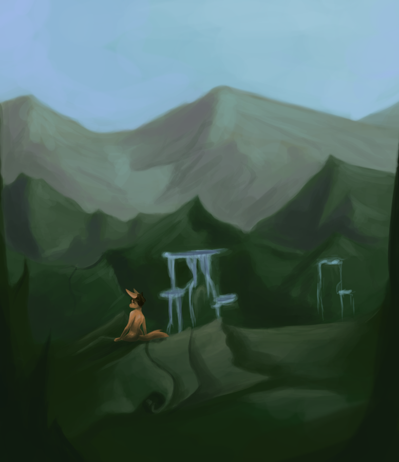 Speedpaint: Mountains