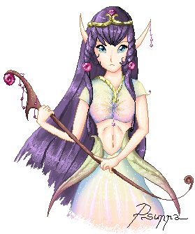 pixel art: Light elf