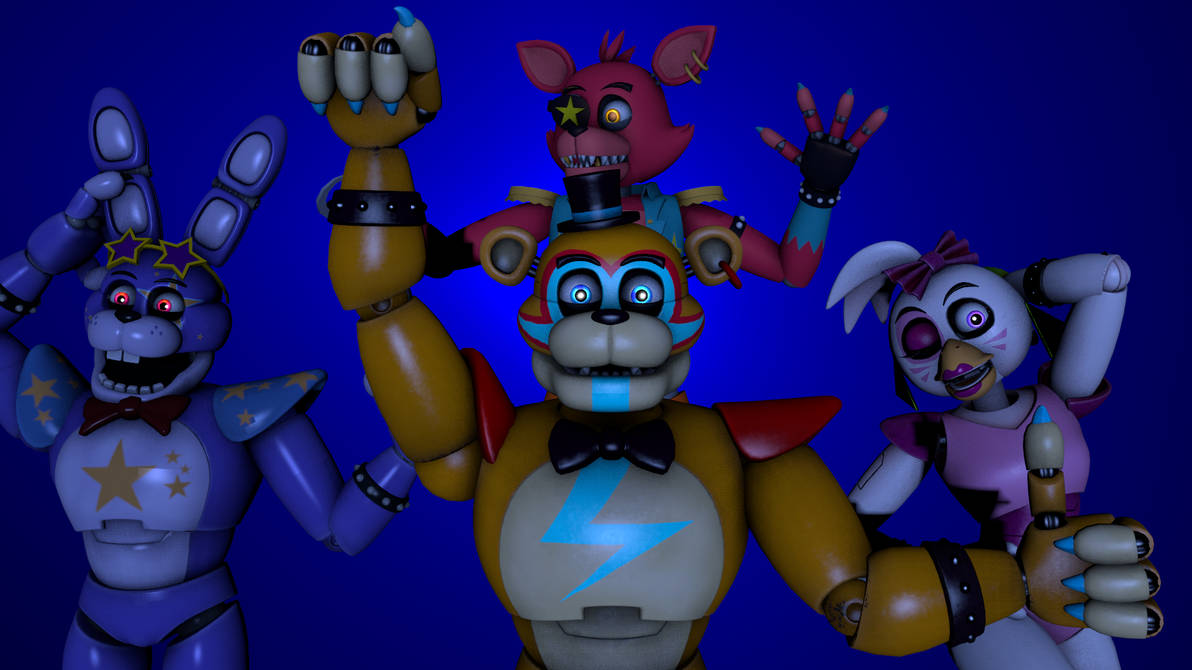 Old Glamrock Animatronics Gang By Paulertyp On Deviantart Old Glamrock Animatronics Gang By Paulertyp On Deviantart