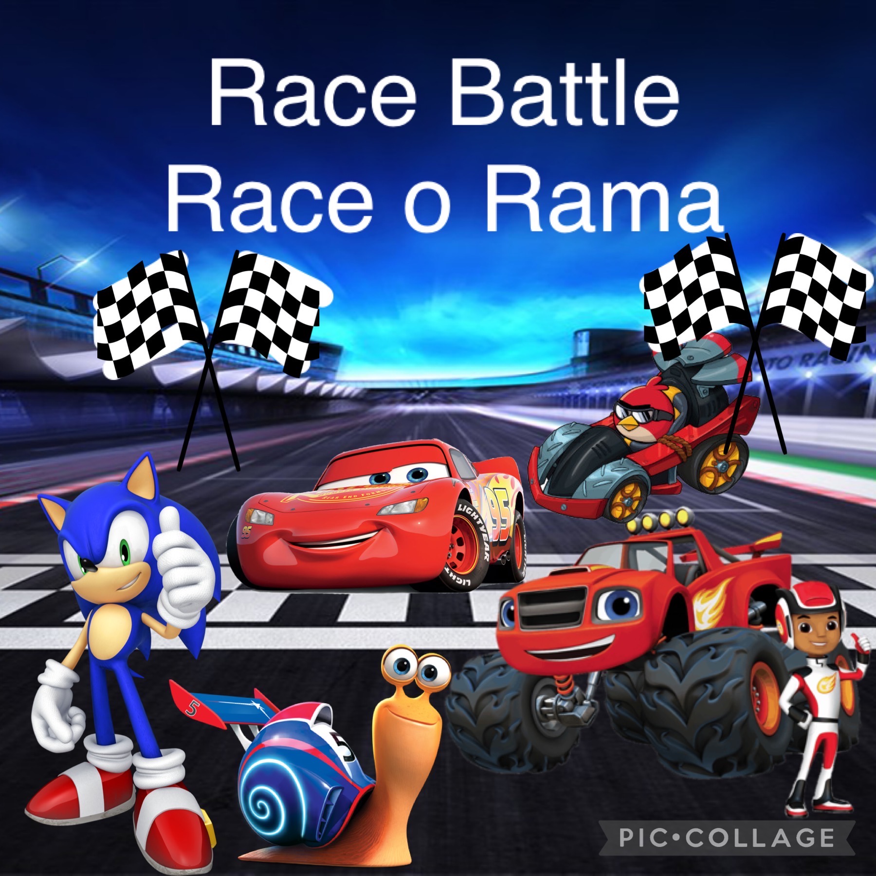 Race Battle Race o Rama by babycubeman on DeviantArt