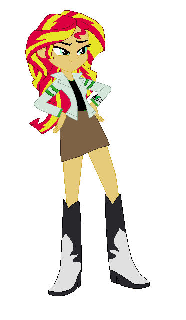 Sunset Shimmer Dressed as Ben 10 by TheWalrusclown on DeviantArt