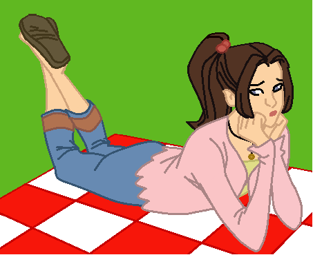 Kitty Pryde at the picnic