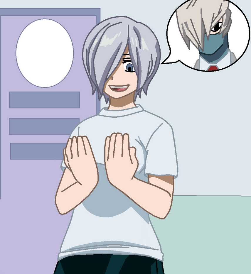 my hero academia body swap 7 Shoji Reiko Yanagi by TheWalrusclown