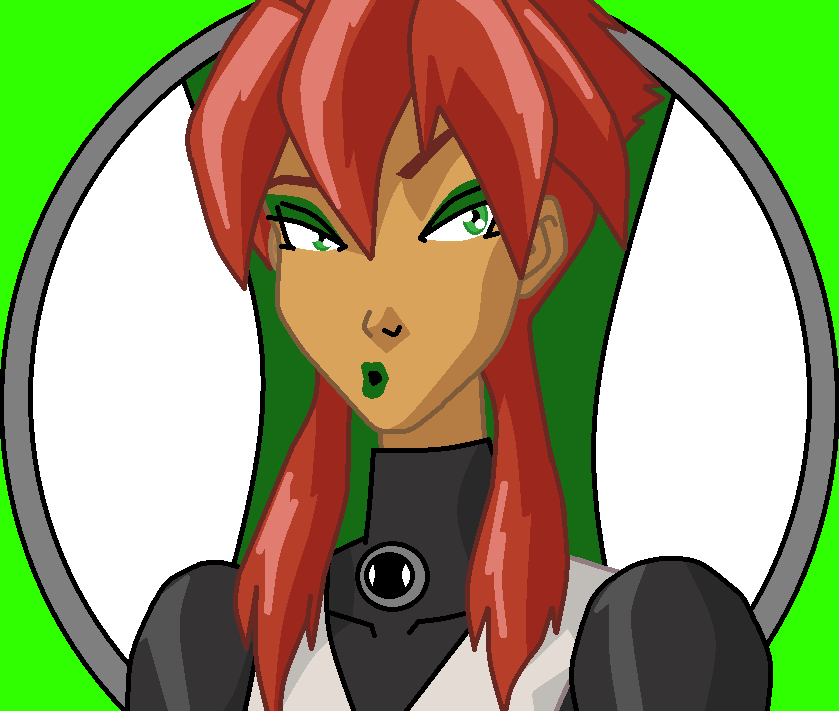 Ben 10 toon girl eq red head Shadowman by TheWalrusclown on DeviantArt