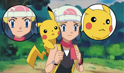 Dawn/ Pikachu swap