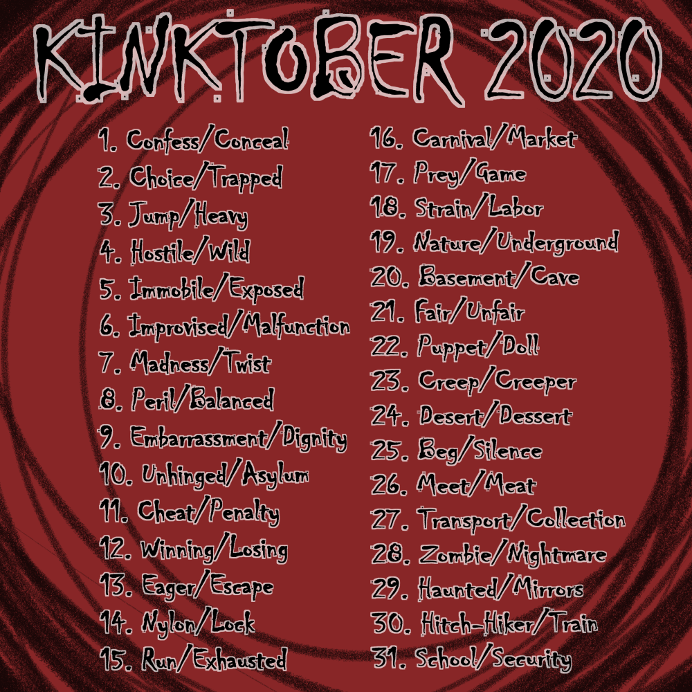 Kinktober-2020 DeviantArt Gallery.