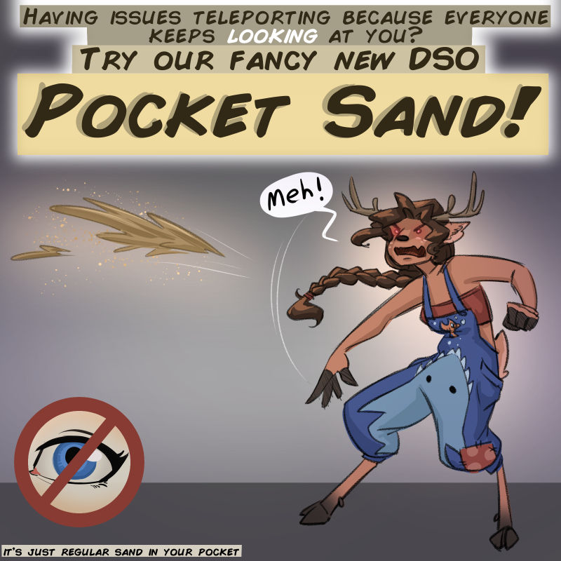 Pocket Sand Label Pocket Sand Ad by pyperhaylie on DeviantArt