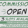 Commission Status - 3 Slots OPEN!! (updated 4/19)