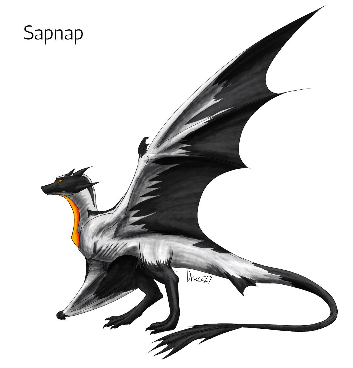 Sapnap as a wings of fire dragon by Nickleishere on DeviantArt