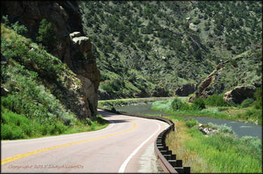 Along the river on Highway 50 West...
