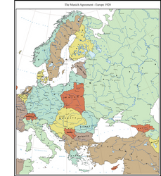 The Munich Agreement - Europe 1920 big