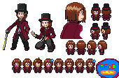 Wonka Sprite Sheet