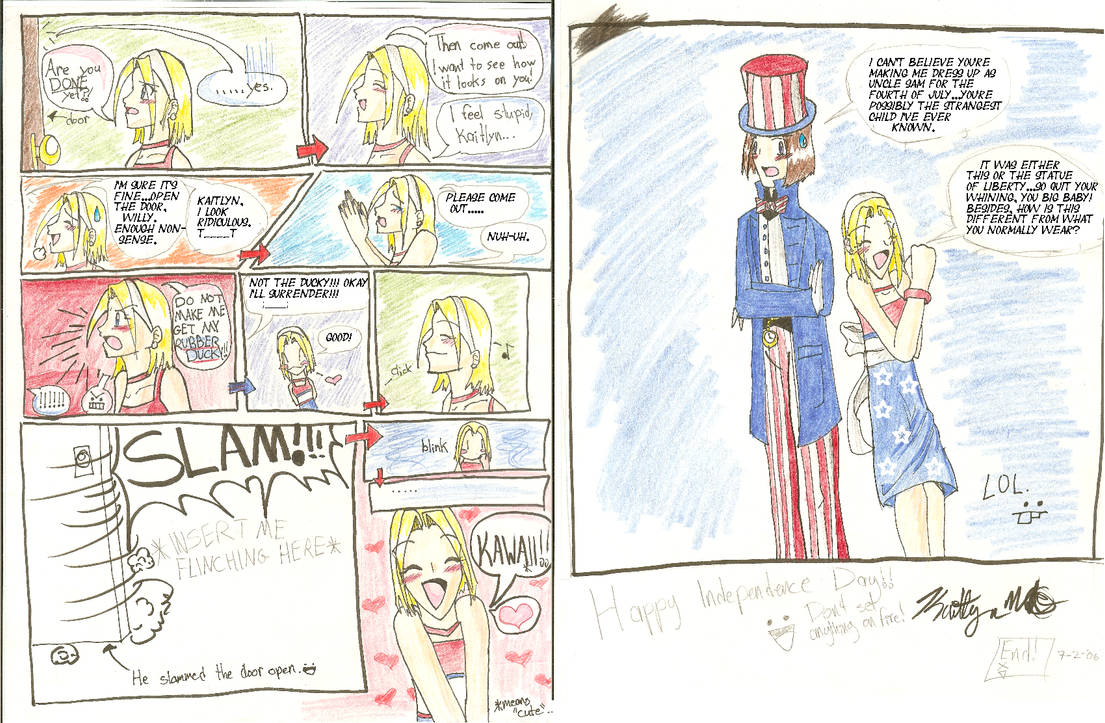 Fourth of July--Comic by RabidFangirlofDoom on DeviantArt