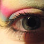 colourful eye