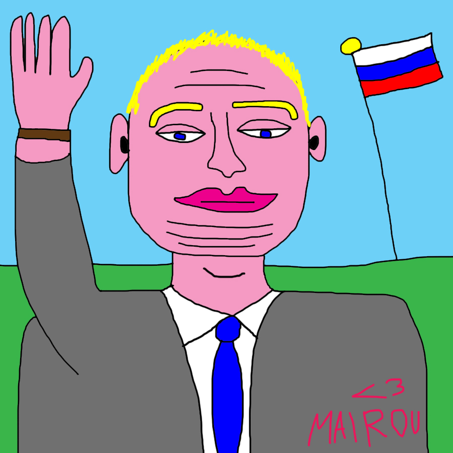 Vladimir Putin Fan Art by Mairou