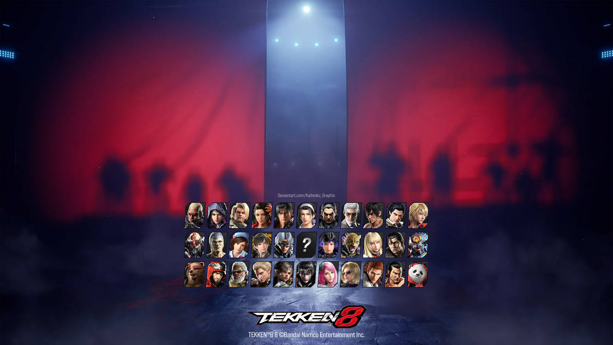 Tokkon Roster Tekken 8 Roster with all 32 Characters by Kaitenkz by KaitenkzGraphix ...