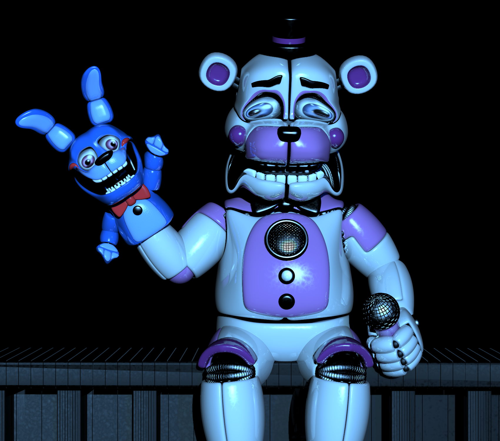 Funtime Freddy and BonBon Go on  a Drug Trip