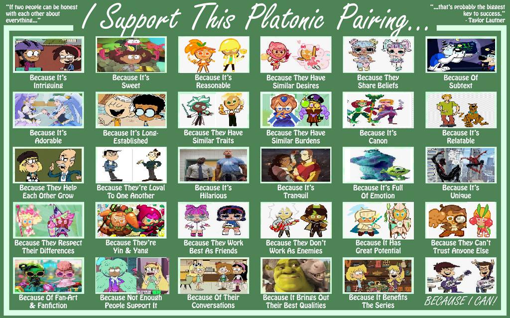 'I Support This Platonic Ship' Meme Template by Sukoshi13 on DeviantArt