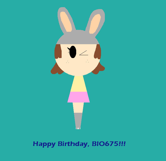 Bio675 Rabbit HAPPY BIRTHDAY BIO675!!! by HatariDoomswan1999 on DeviantArt