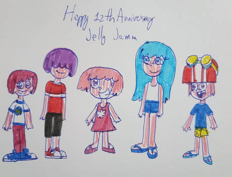 Jelly Jamm is now 12 years old!