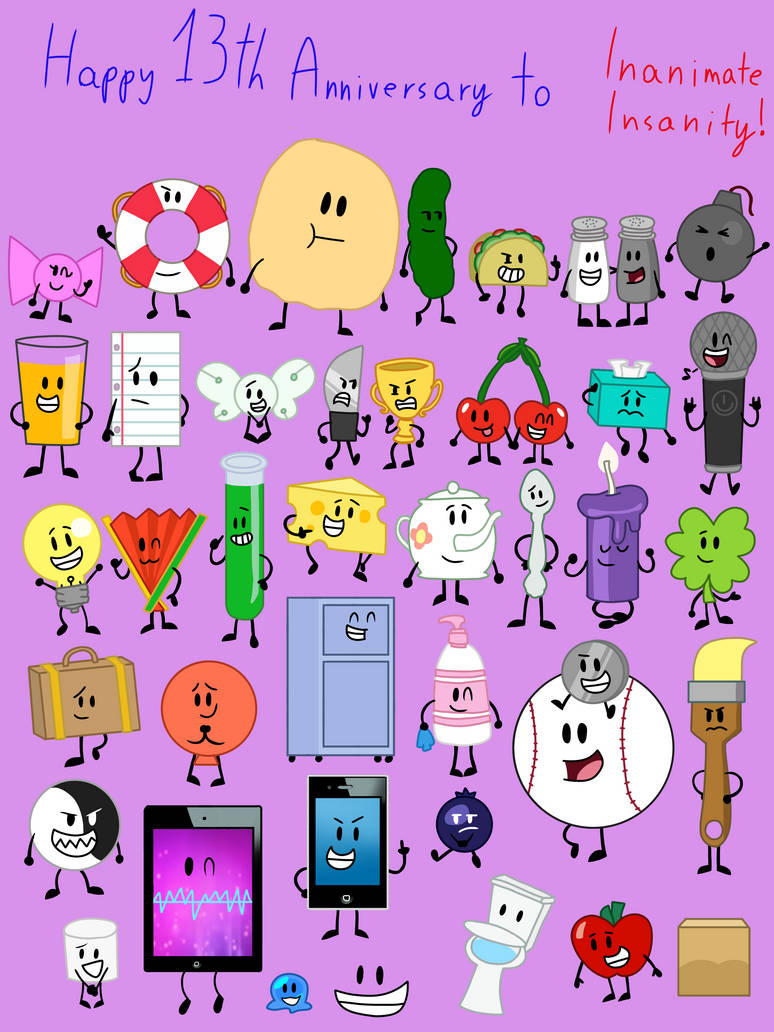 Deviantart Inanimate Insanity Numberjacks For Inanimate Insanity's 13th Anniversary by HatariDoomswan1999 on ...