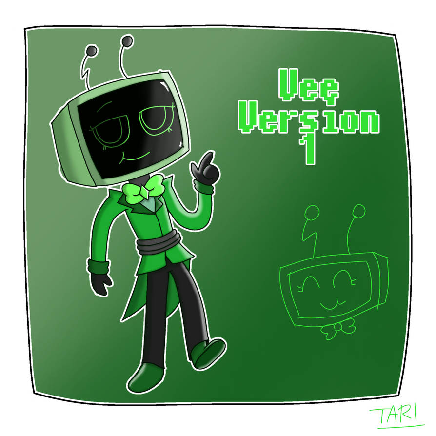 Vee Version Two Vee Version 1 (from a friend's AU) by HatariDoomswan on DeviantArt