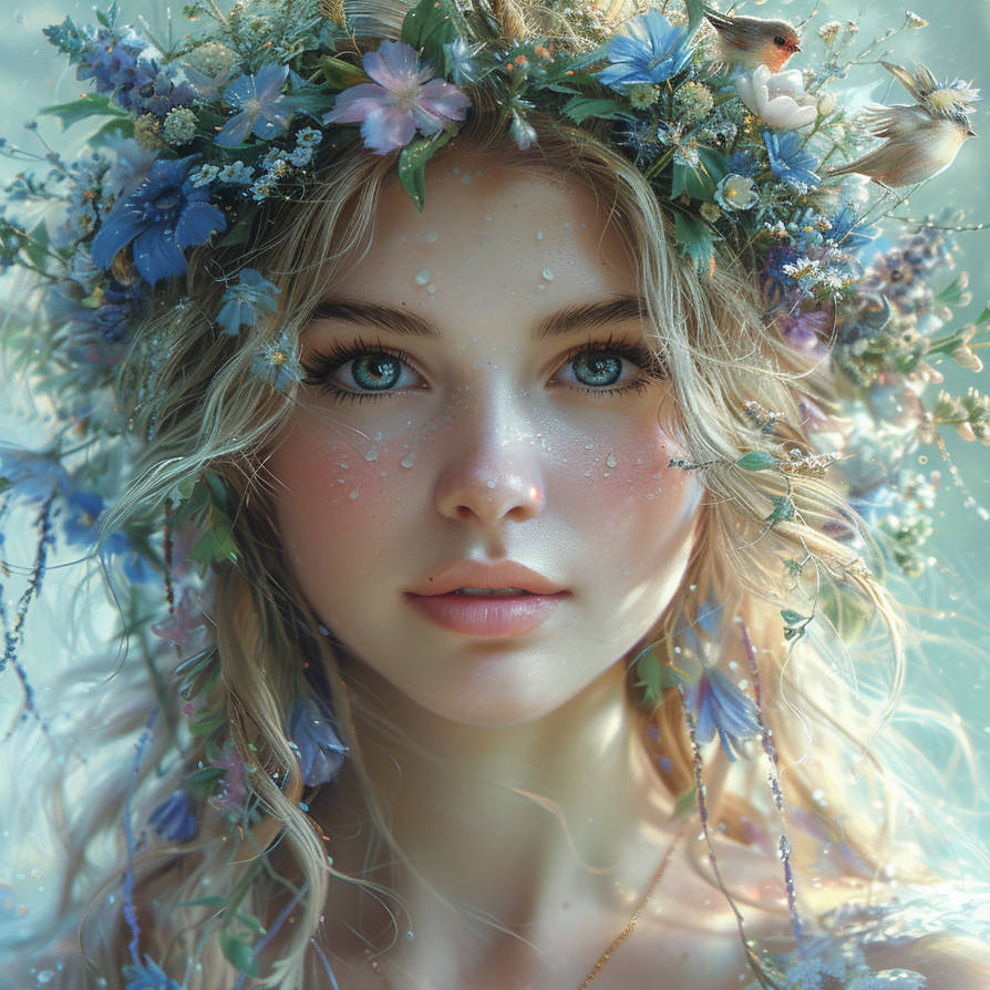 Spring Goddess 8 by Straygator69 on DeviantArt