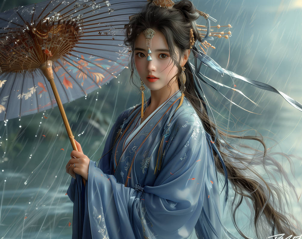 Cgeisha Geisha Portrait 5 by Straygator69 on DeviantArt