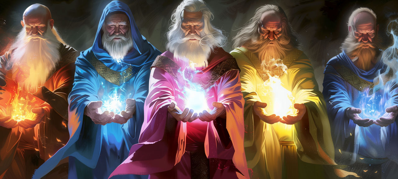 Elemental Wizards 1 by Straygator69 on DeviantArt