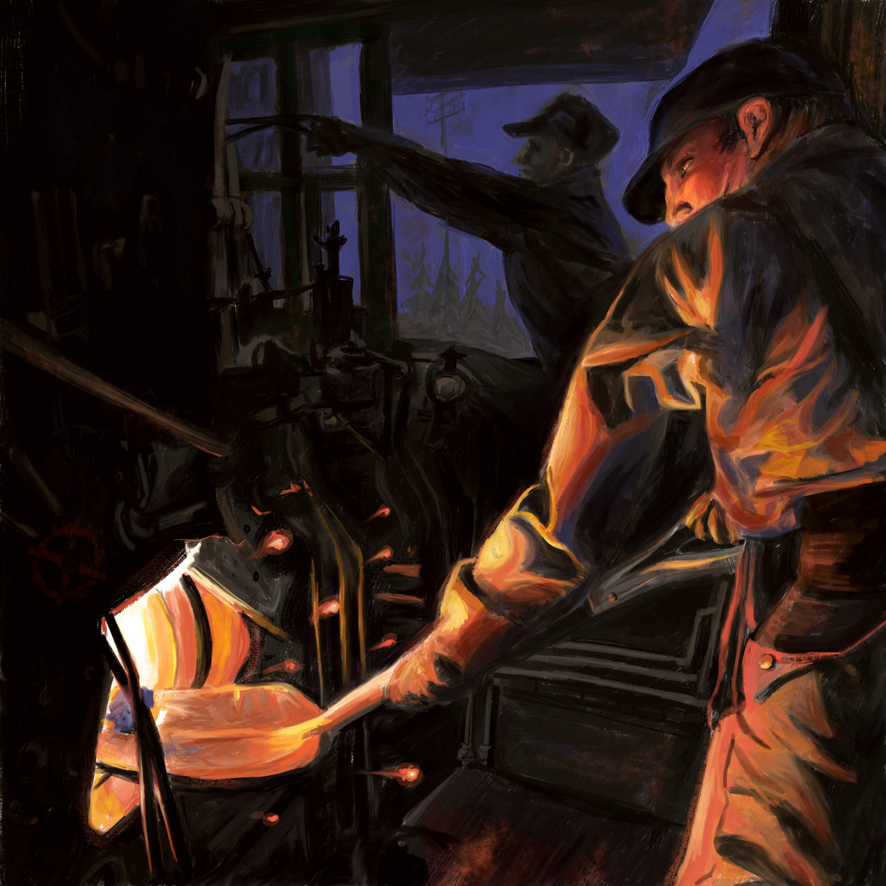 Night Train by WillDawsonBooks on DeviantArt