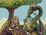 A Dragon and His Princess by mashpotato18