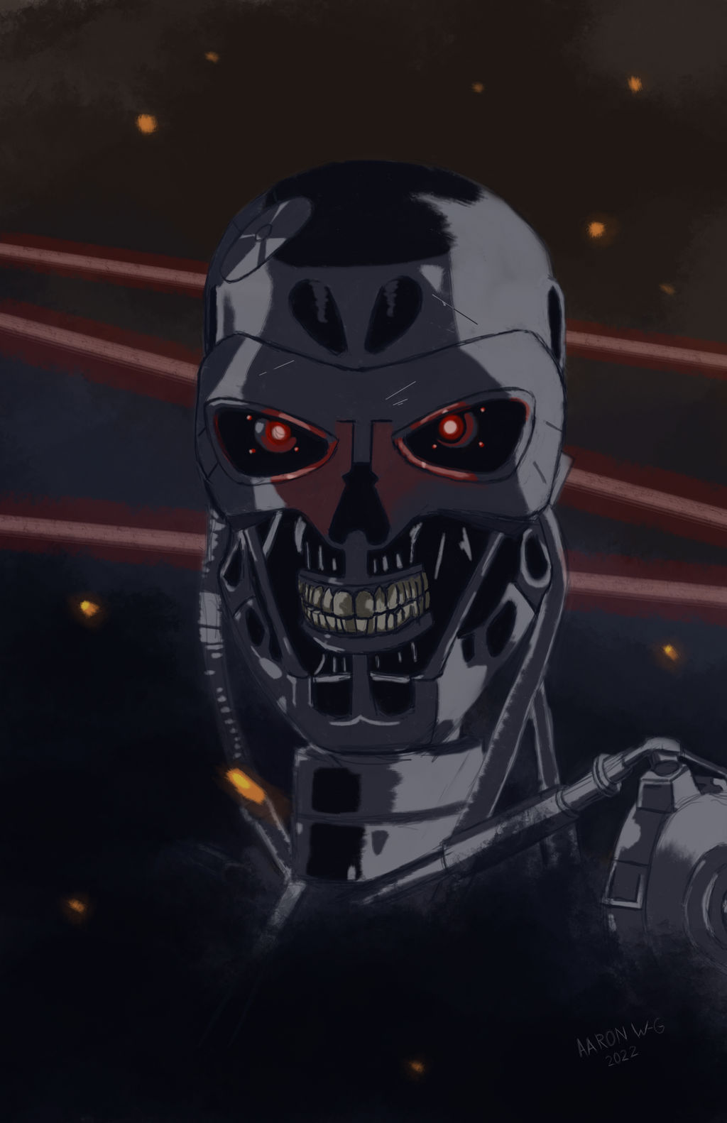 Terminator Fan Art 1 by aaronwg on DeviantArt