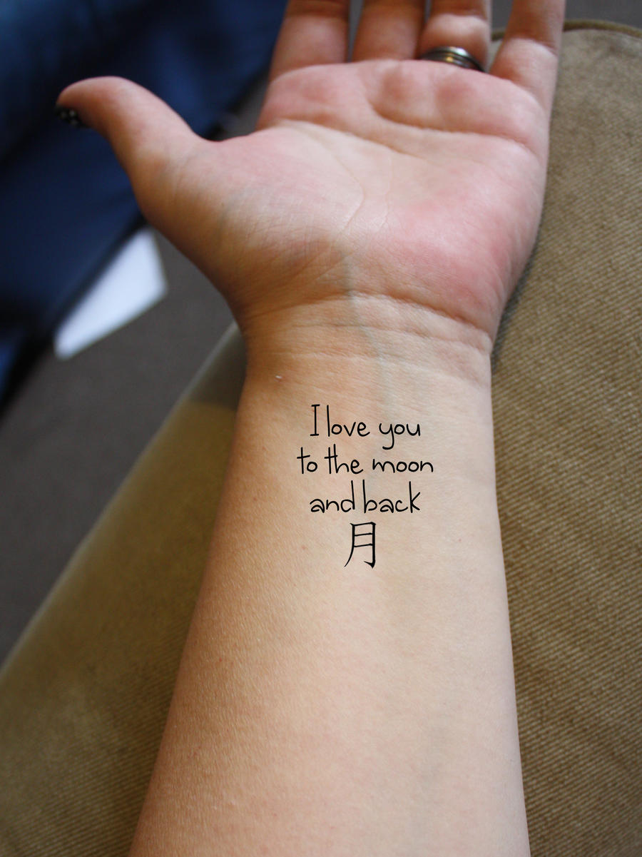 To The Moon And Back Tattoo Idea By Tallis Designs On Deviantart To The Moon And Back Tattoo Idea By Tallis Designs On Deviantart