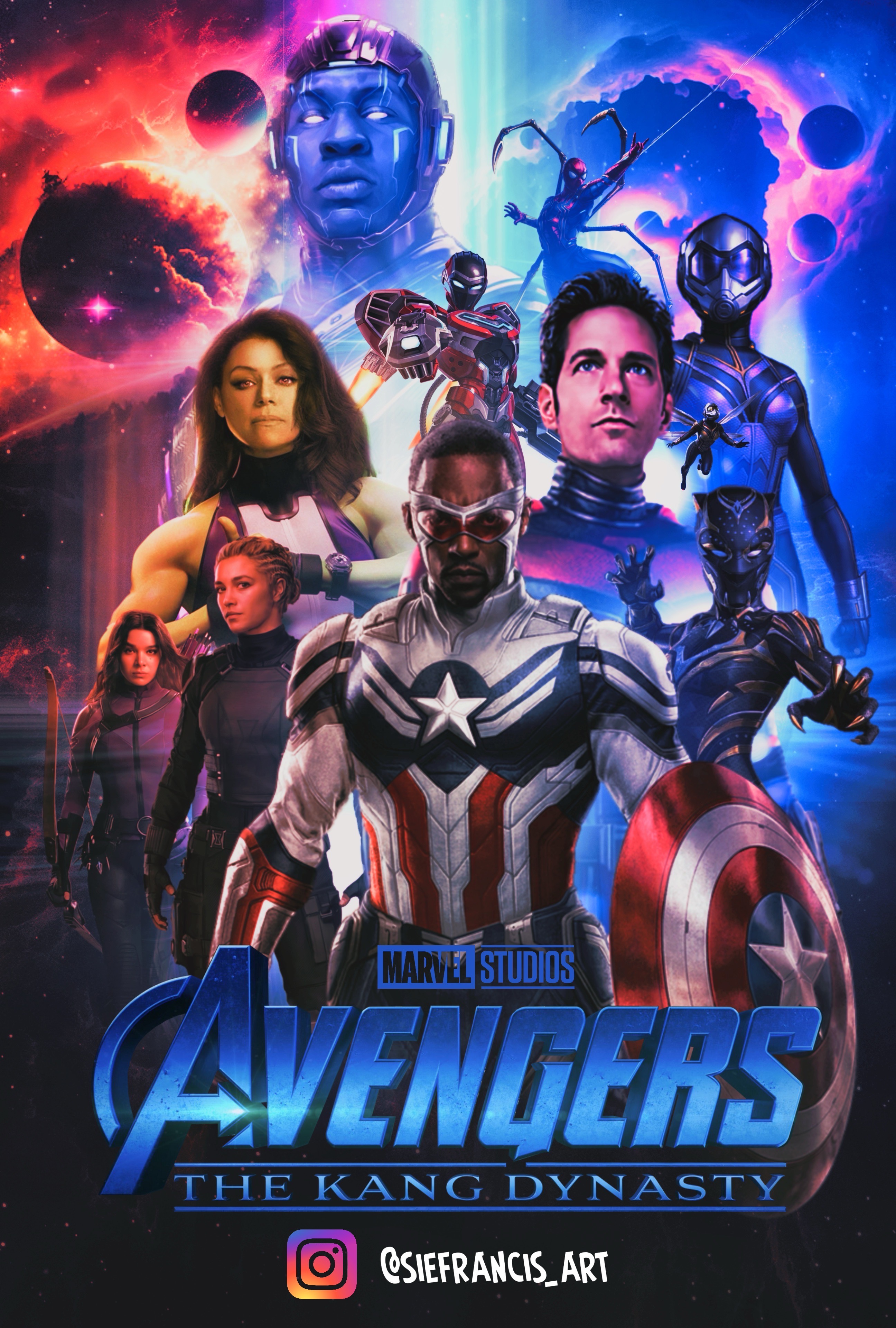 Avengers: The Kang Dynasty - Fan Poster by siefrancis on DeviantArt