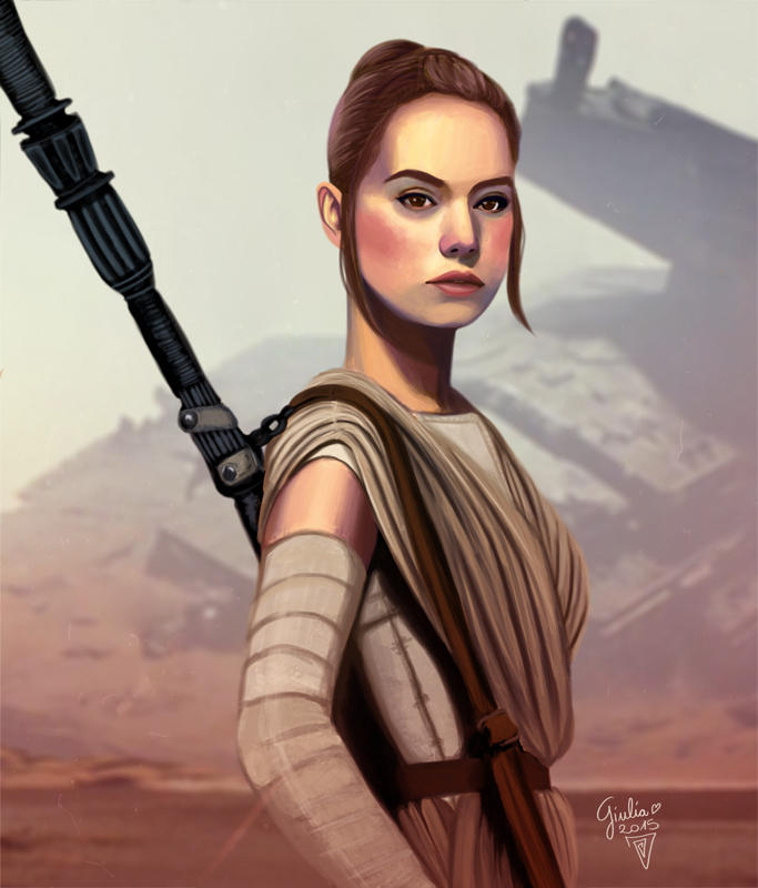 Rey by Urumiccina on DeviantArt