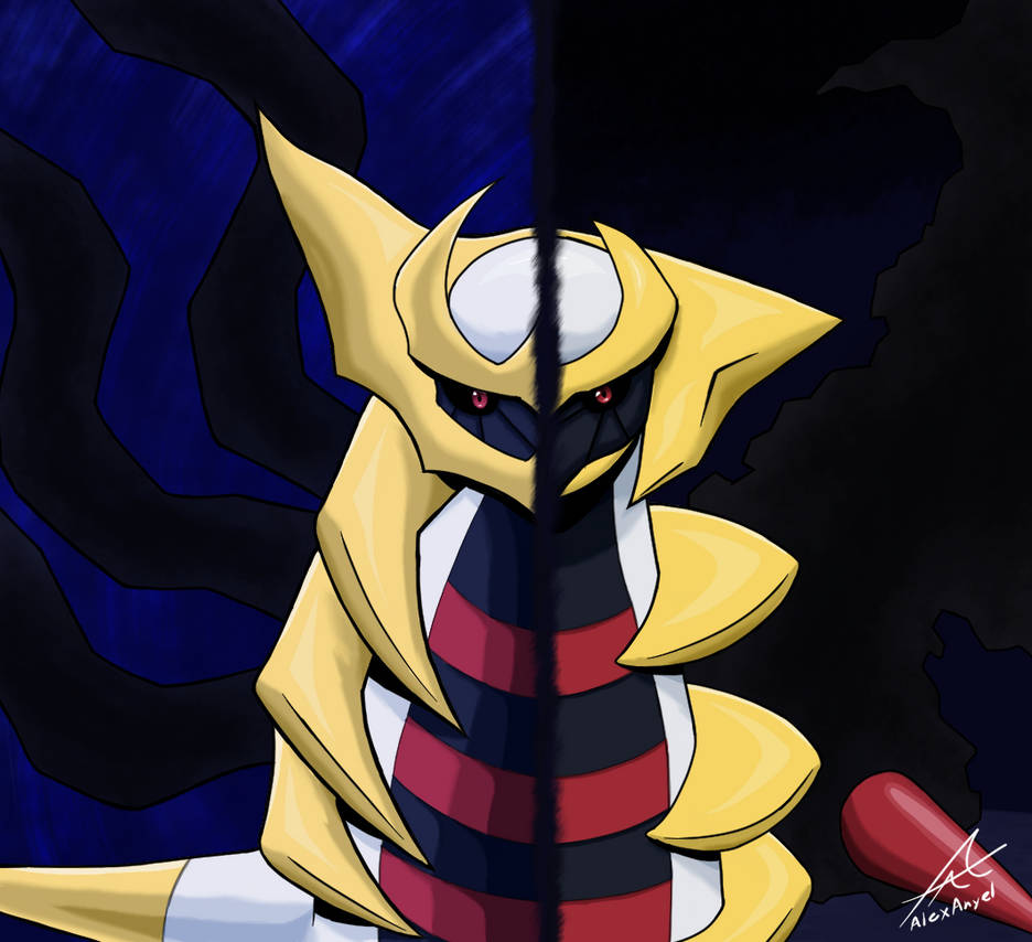 Giratina fan art by AlexAnyel on DeviantArt