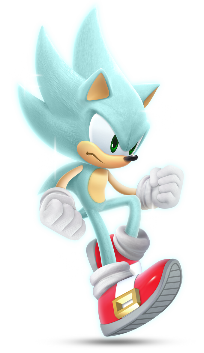 Hyper Sonic Render by Legitimategamerz on DeviantArt