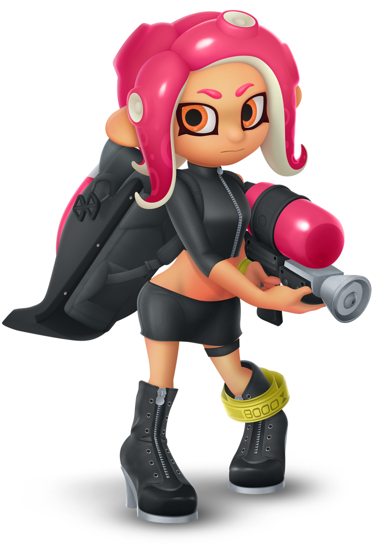 Octoling Reworked Ver. 2 - SSBU by ItsUrBoiJC38 on DeviantArt