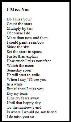 I Miss You Robyn S Song By Ribby2000 On Deviantart