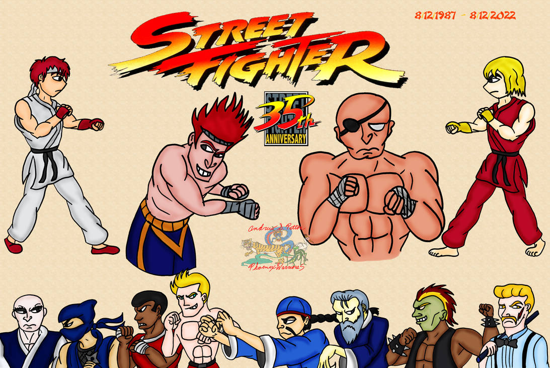 Street Fighter (1987) by AlbertoV on DeviantArt