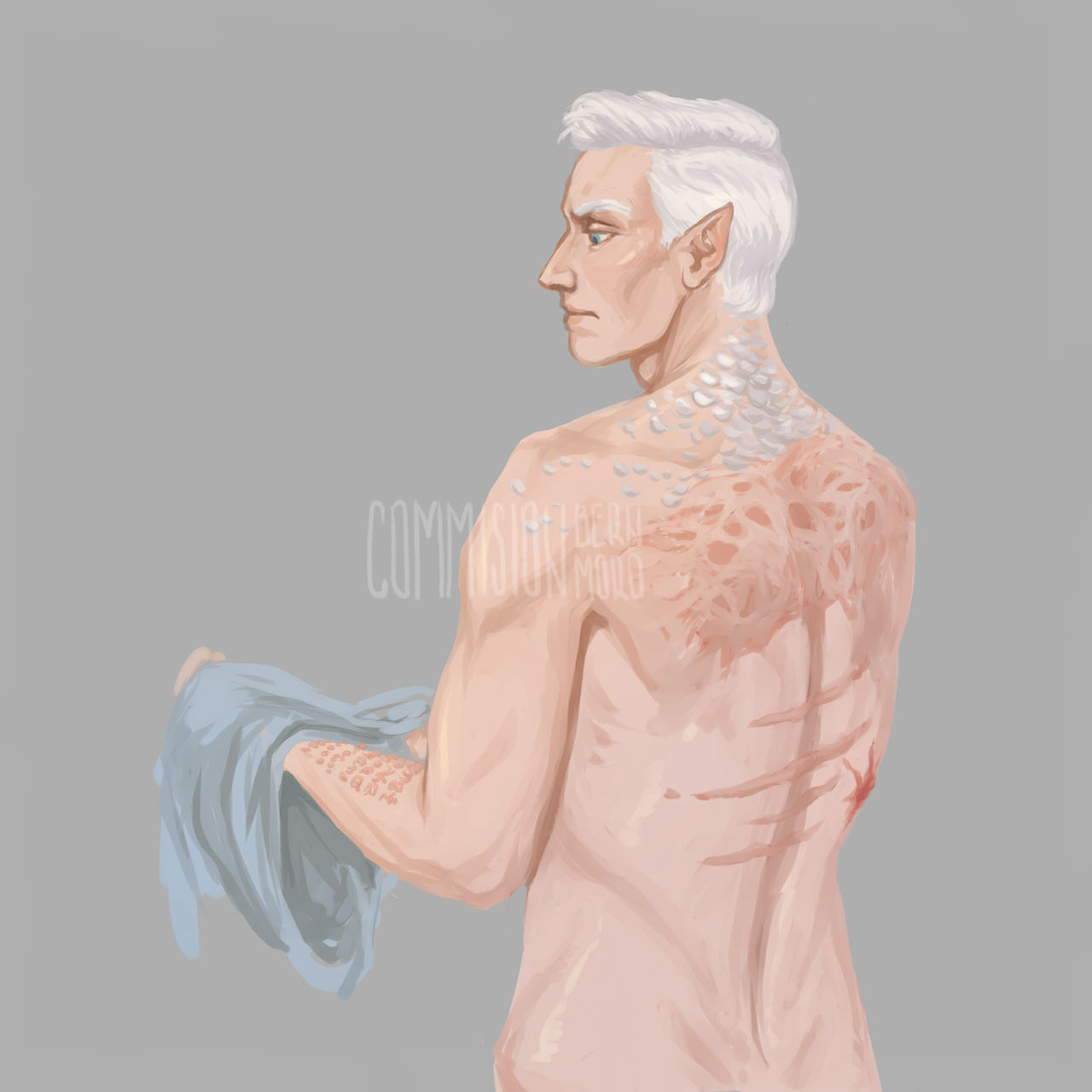 commission DnD halfelf character by bernmoro on DeviantArt