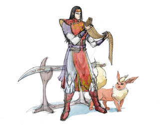 Zhou Yu x Flareon