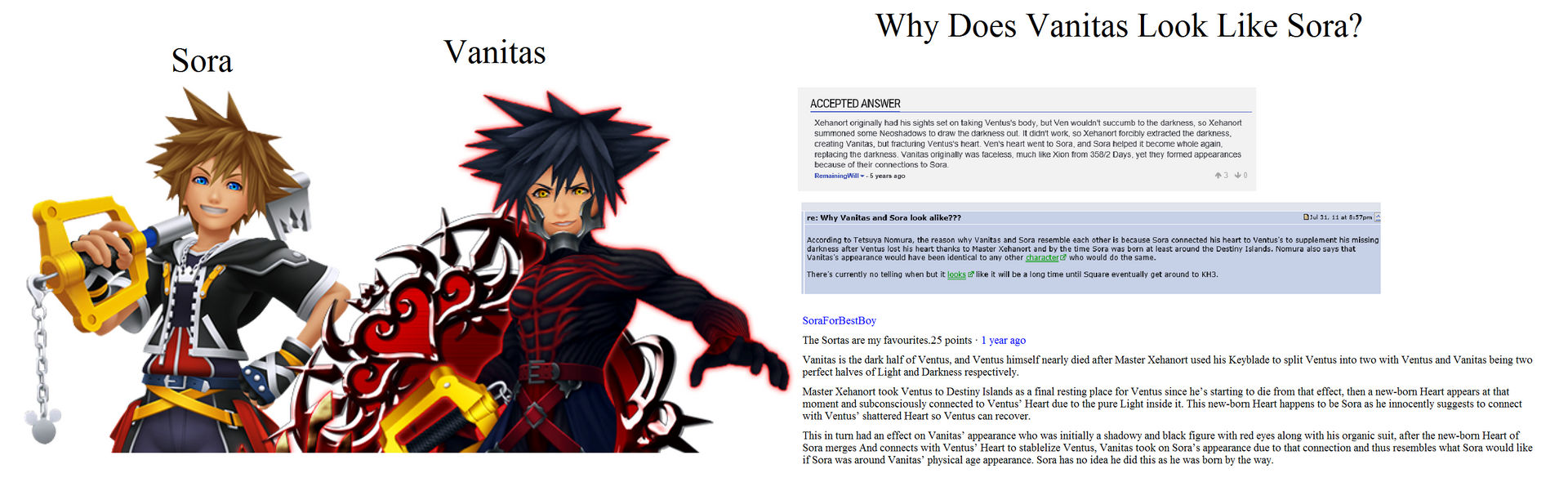 Why Does Vanitas Look Like Sora? By Luckyladyxandra On Deviantart