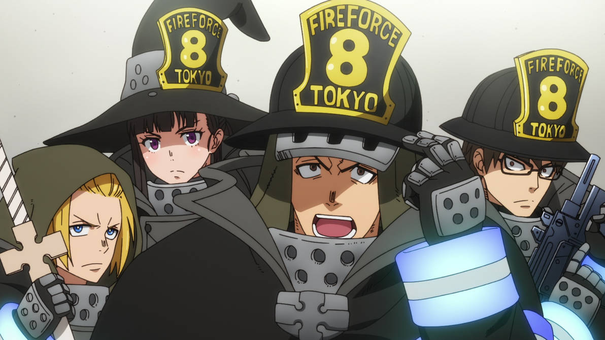 1st Character Art from Season 2 of Fire Force Showcase Hot New