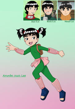 Arunbe Lee (My 2nd Official Naruto Fan Character)